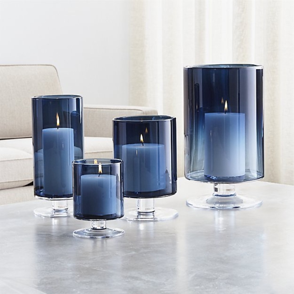 Blue Hurricanes - set of 3